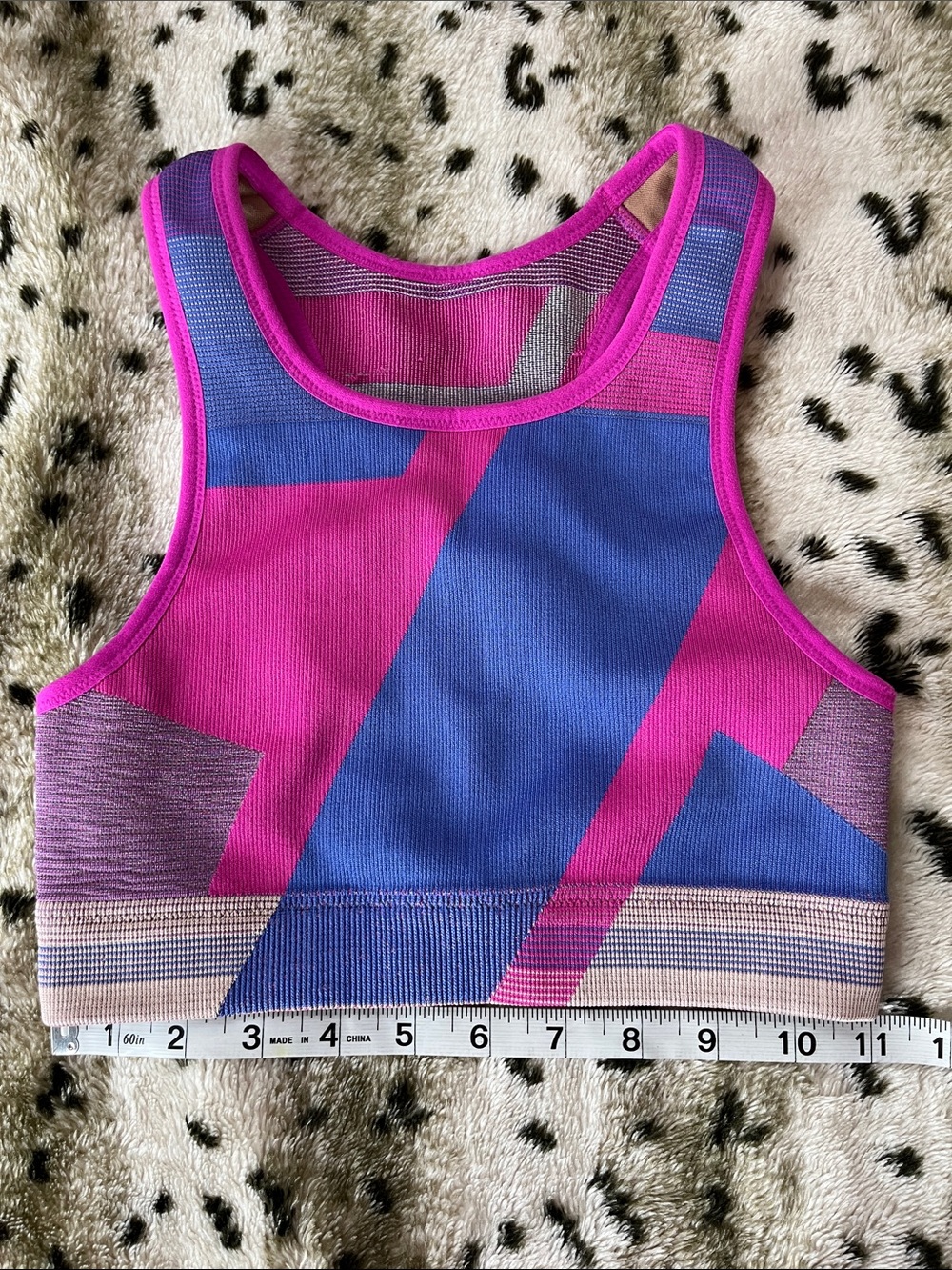 Nike Women’s Pink, Blue & Light Purple Colorblock Leggings Set - Picture 9 of 16
